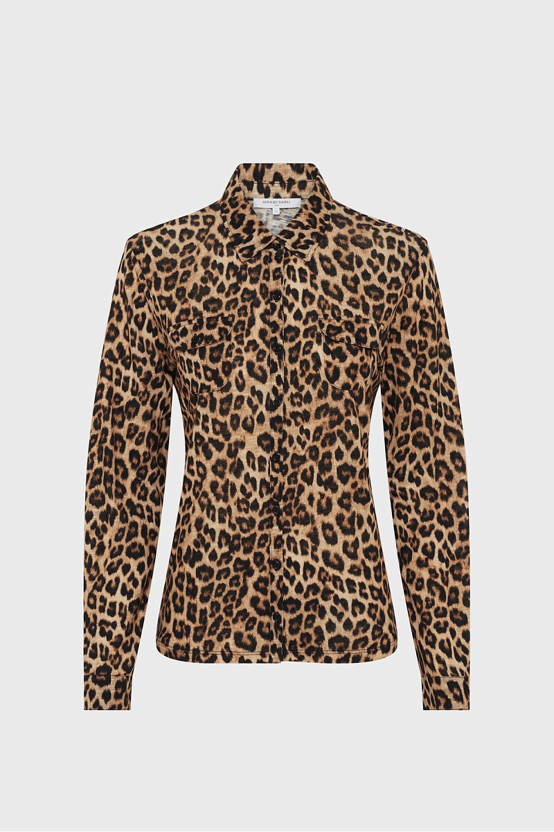 HELOISE - Блуза с леопардовым принтом