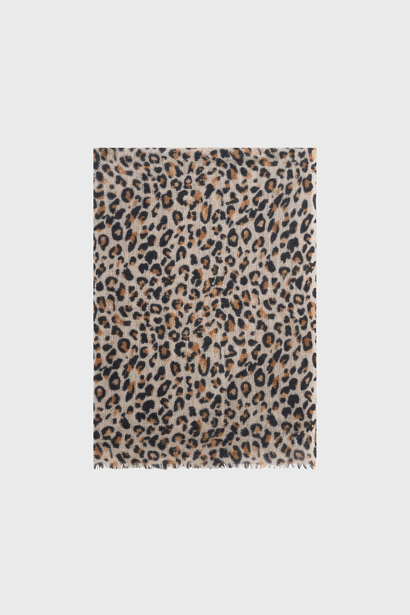 ROSALIE - Шарф с леопардовым узором