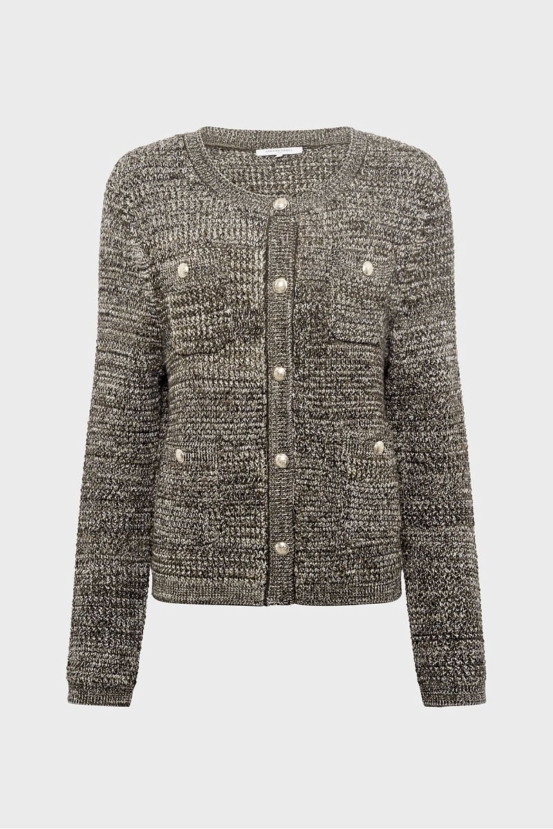 EDELINE - Кардиган из смесовой ткани с люрексом