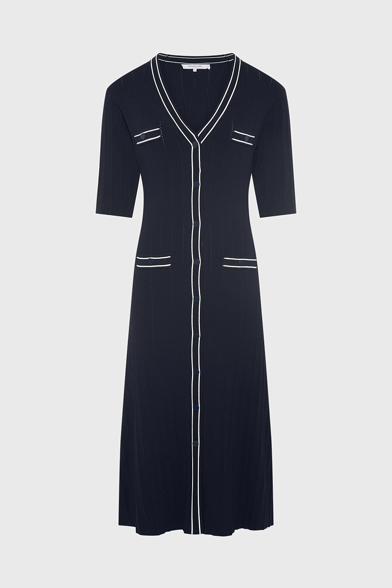 PITA - Двухцветное трикотажное платье