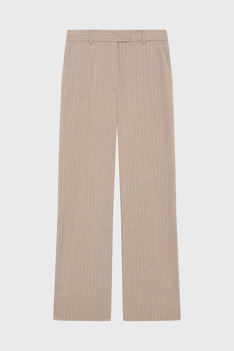 CINDELLE - Брюки свободного кроя с тонкими полосками