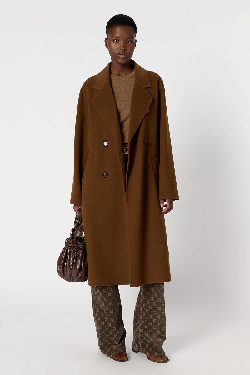 MILENA - Длинное двубортное пальто