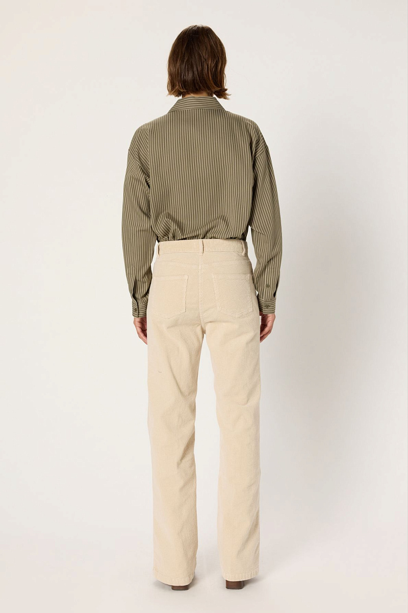 CHANTAL - Расклешенные вельветовые брюки