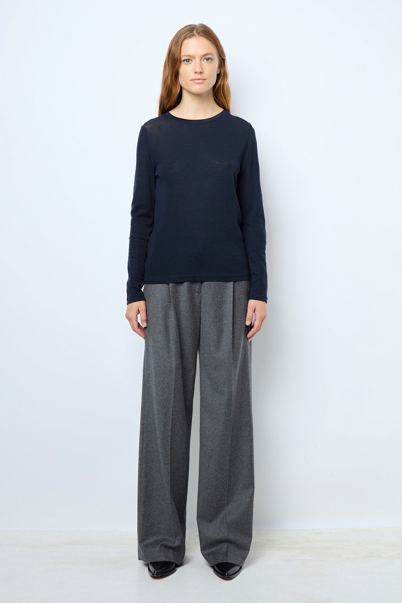 ATHENSAIS  - Футболка из тонкой шерсти в полоску