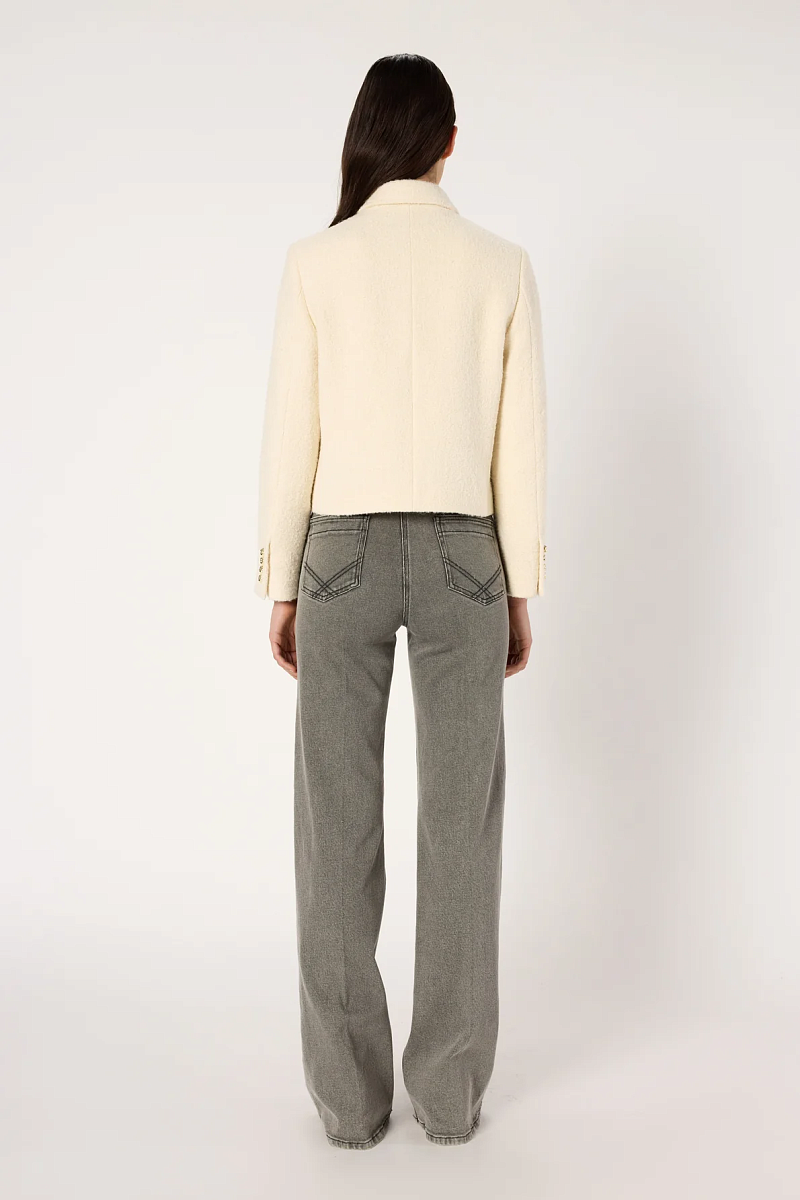 NORINE - Укороченный твидовый жакет