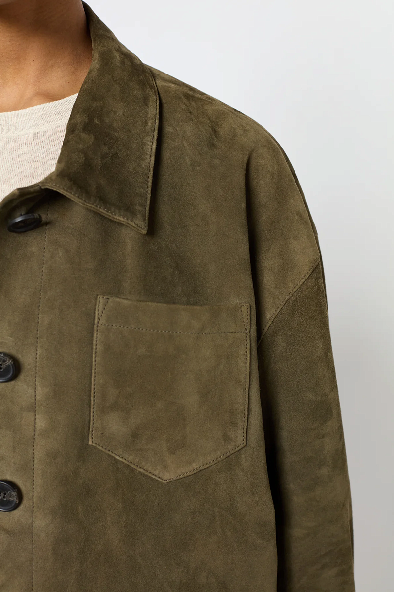 ROSE - Укороченная куртка из замши