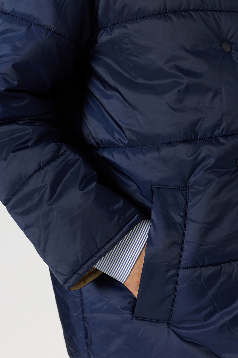 MATHILDE - Стеганый двусторонний пуховик с капюшоном