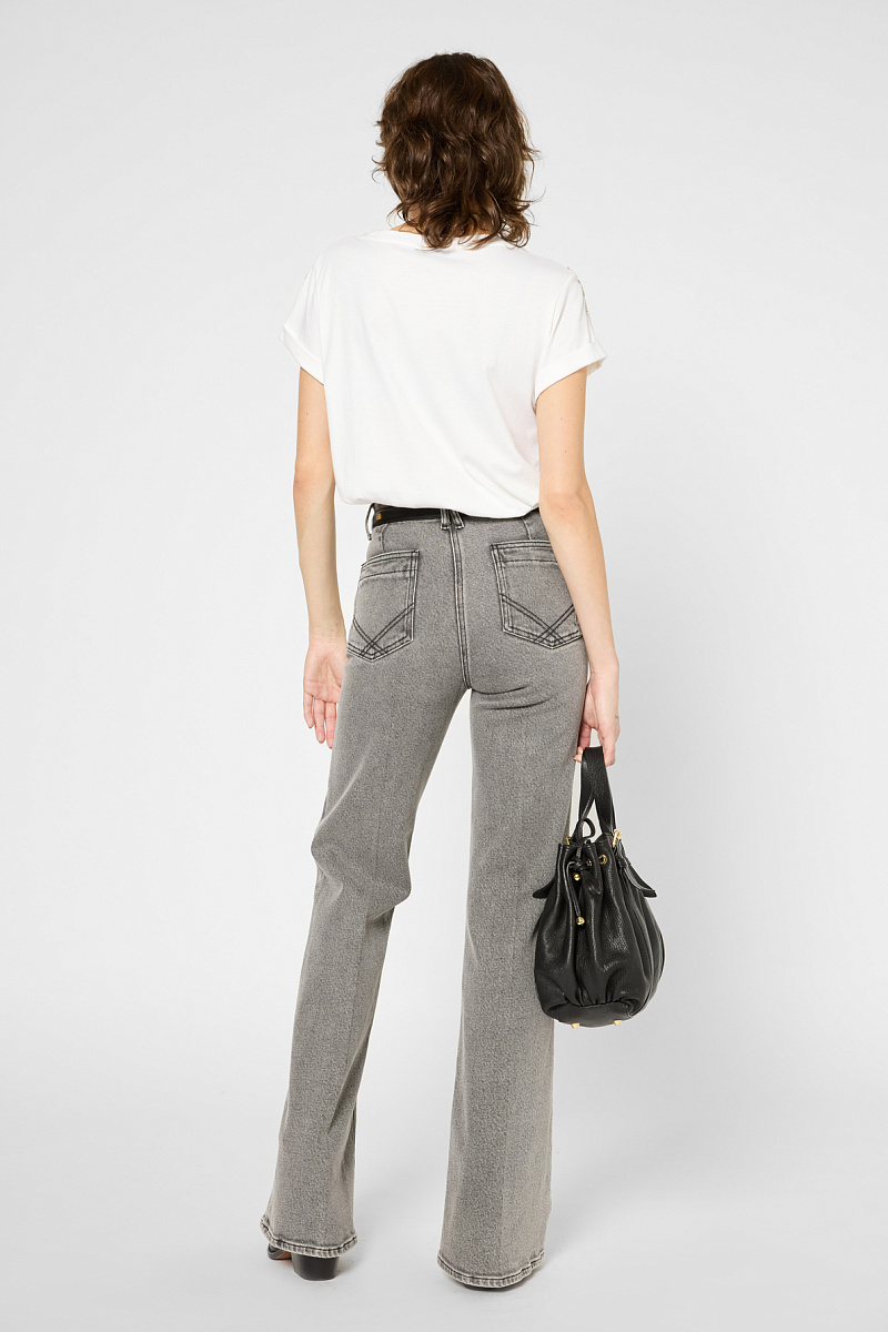 Футболка из 100% хлопка с пайетками