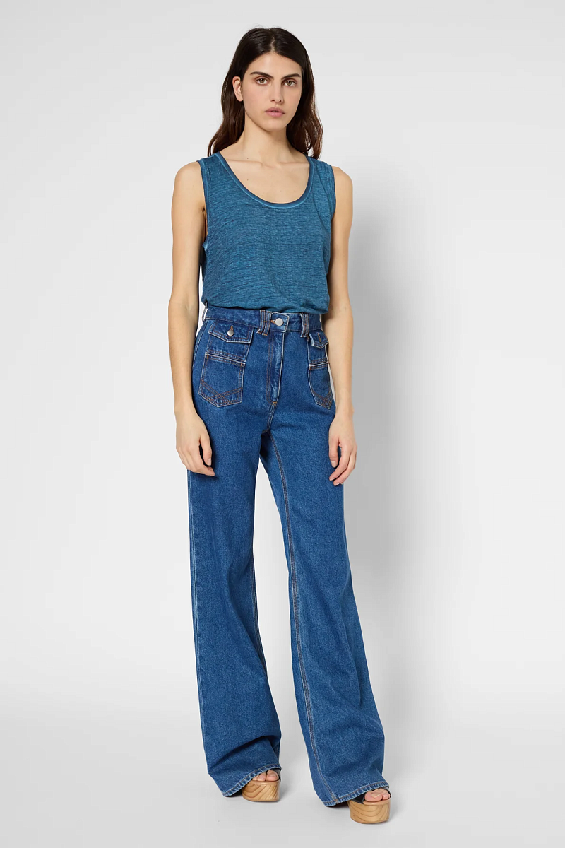 GRETEL - Майка из 100% льна