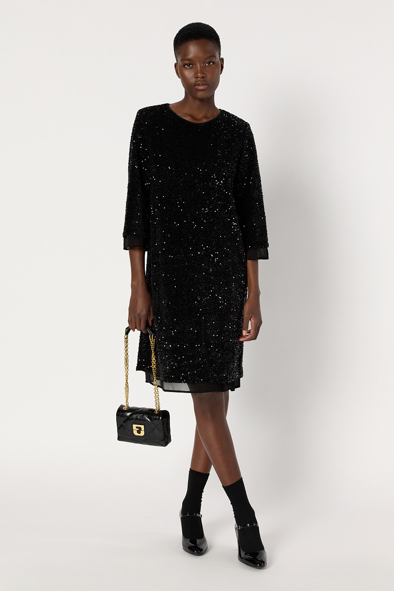 LIORA - Прямое платье с пайетками