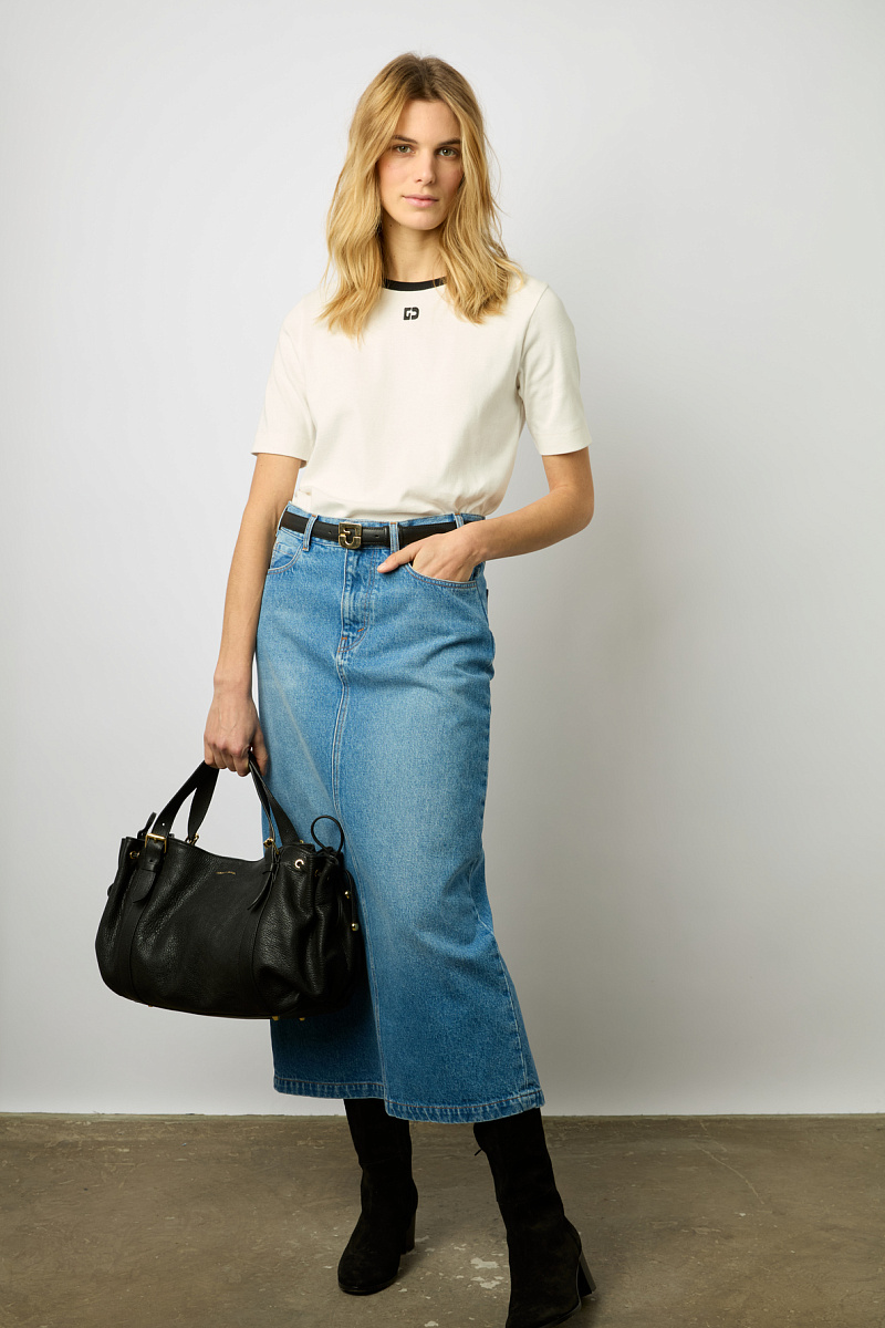 MARLYNE - Футболка с круглым вырезом и инициалами Gerard Darel