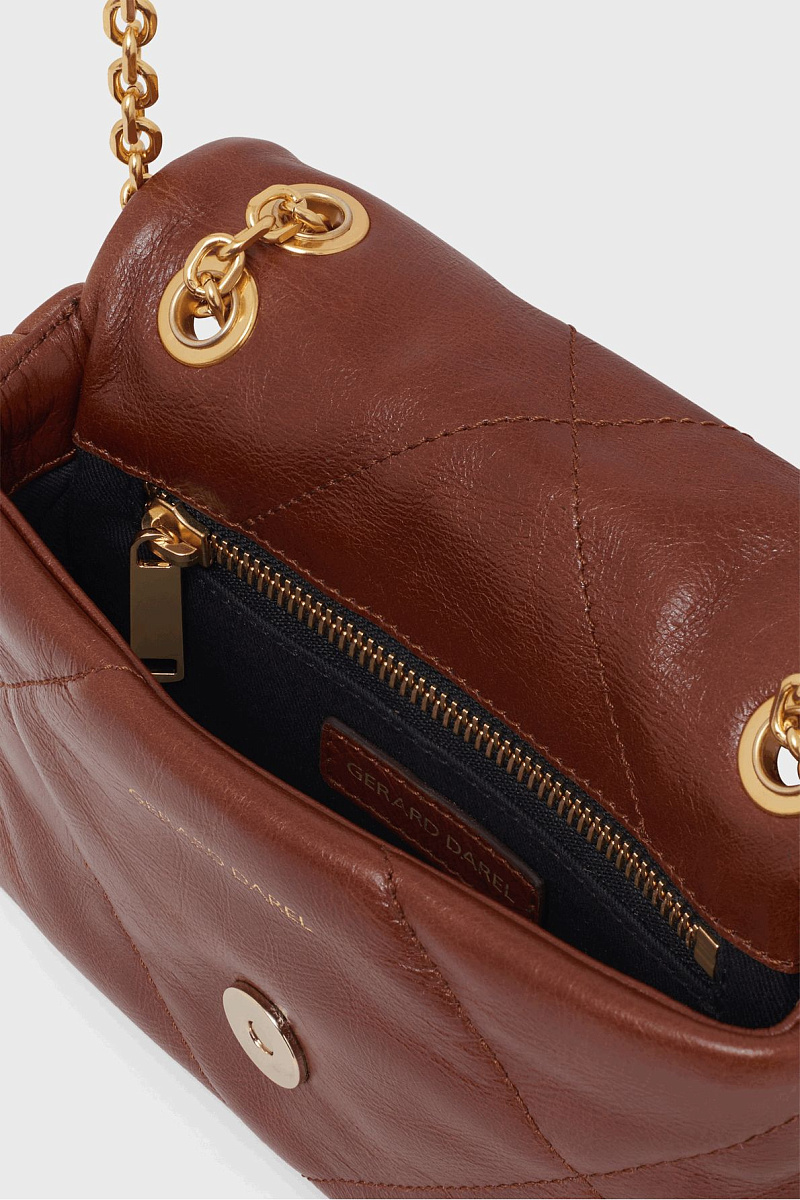 LE MINI FANNY - Мини-сумка из мягкой стеганой кожи