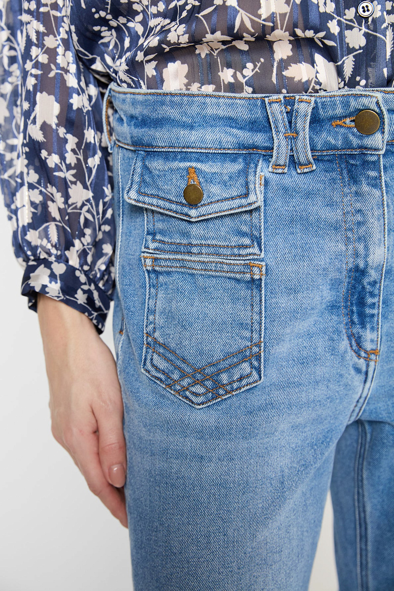 ANNA - Расклешенные джинсы