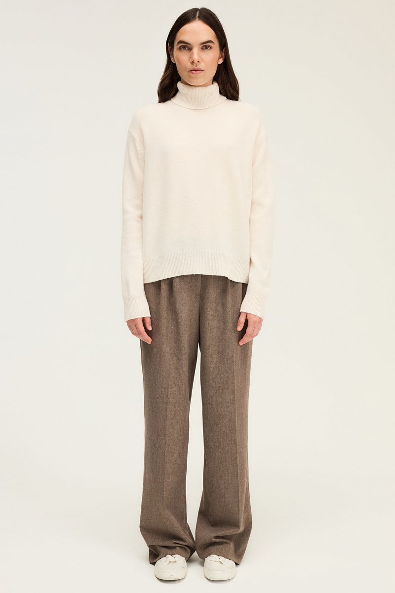 EVANA - Водолазка из 100% шерсти