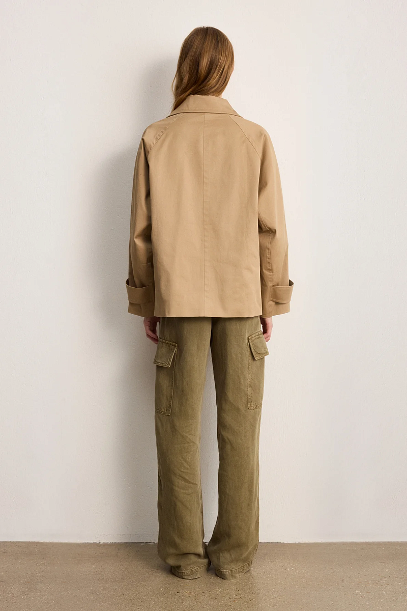 DALILA - Бежевый укороченный тренч