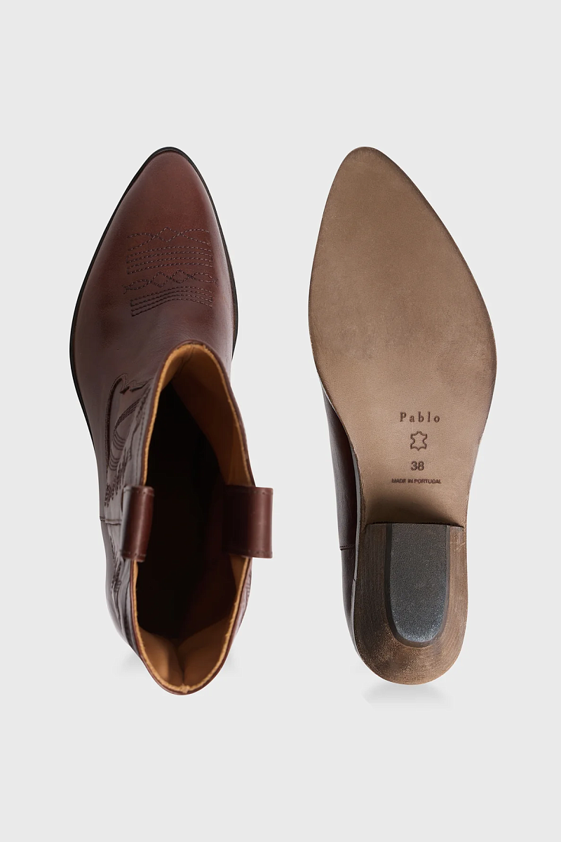 BILLY - Кожаные сапоги в ковбойском стиле